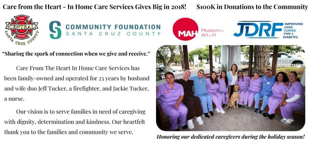 Our Community Santa Cruz CA Care From The Heart In Home